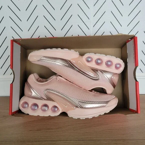 ✨Nike Air Max DN Low Size 8 Men's Shoes Sneakers Washed Peach Coral HV4861-601 - Picture 8 of 10